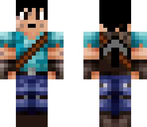 black hair miner