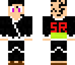 bleach girl with a simbol