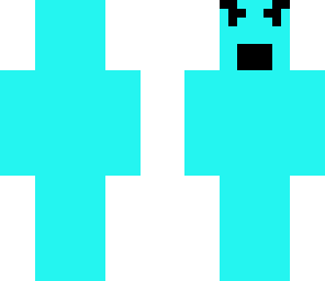 blue person