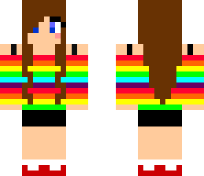 rainbow girl