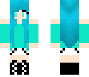 blue haired