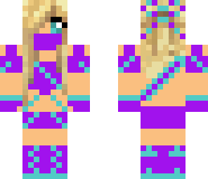purple ninja girl