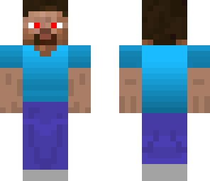 angry herobrine befor killed by notch