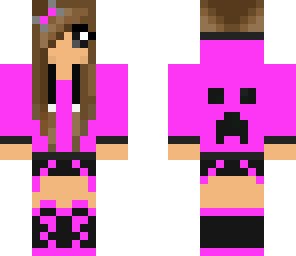 pink creeper girl