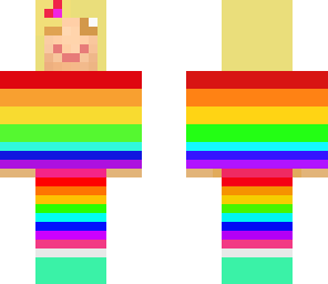 my first rainbow skin ever