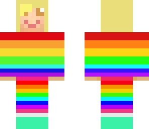 my first rainbow skin ever
