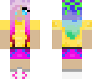 rainbow girl