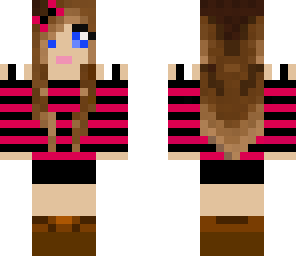 girl with headphones