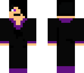 the man in the purple suit
