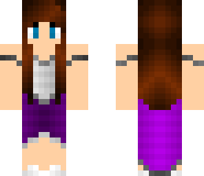 purple dress
