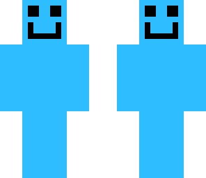 blue man