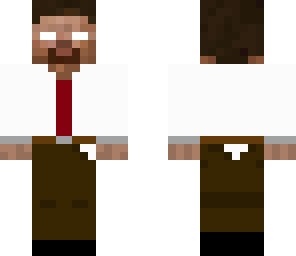 white shirt herobrine