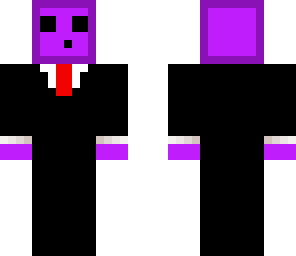 Dark Purple Slime Suit | Minecraft Skin