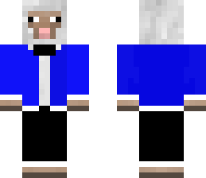blauwe schaap zonder helm