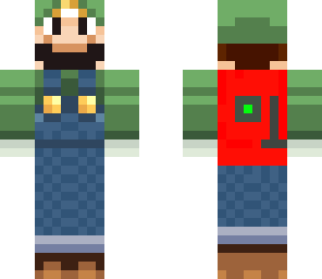luigi with poltergust 5000