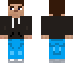 skin brown hair