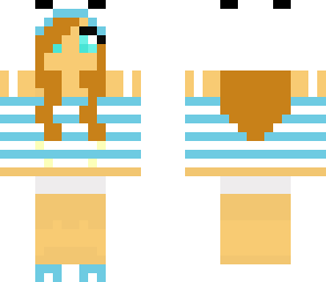 cute blue panda girl