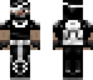 black and white ninja