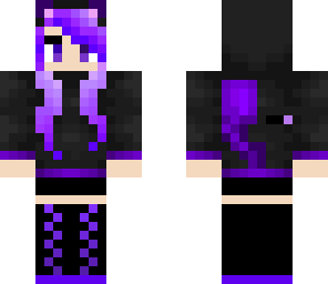 purple girl edit