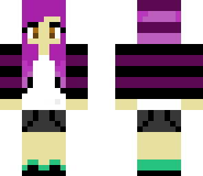 purple and black