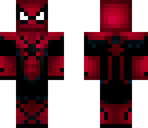 red and black