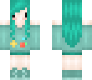 cartoon console girl