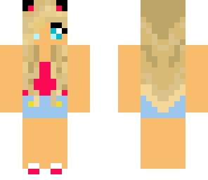 hot pink mouse girl