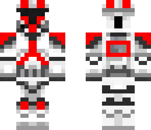 clone trooper w red accent