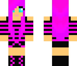 techno girl pink
