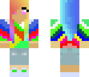 my first girl skin