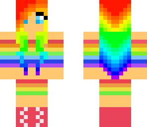 rainbow girl