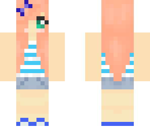blue girl