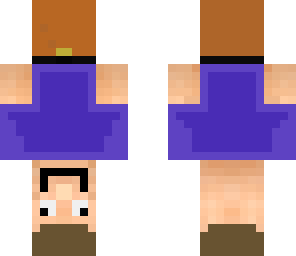 upside down man