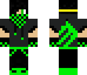 green teen boy
