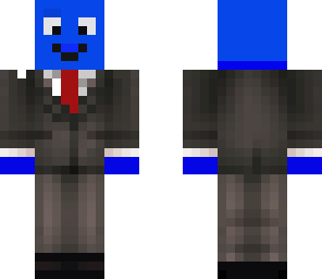 blue crazy dude