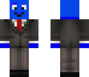 blue crazy dude