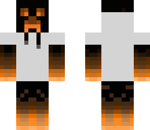 fire creeper hoodie down