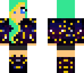 space and star girl