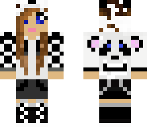 panda with amazing patterns 2