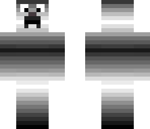 black and white creeper