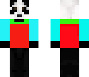 panda with jumper