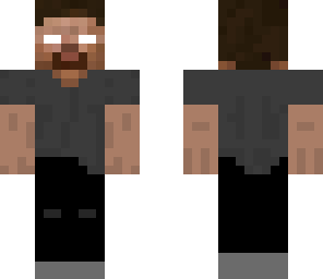 herobrine - gray shirt