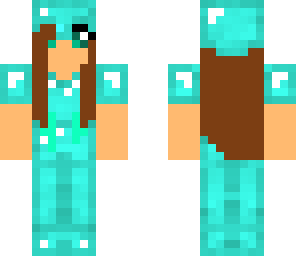 diamond armor girl