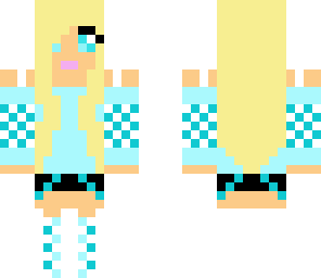 blue girl
