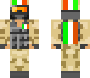 irish army man