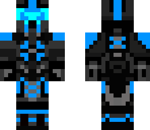neon blue spartan sharpshooter
