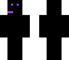 enderman with headphones