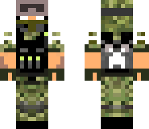 herobrine army man