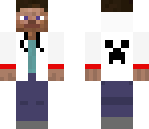 white hooded steve