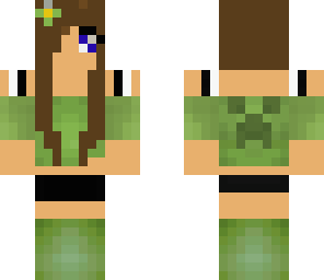 cute creeper girl